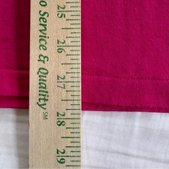 Vintage 90s hot pink butterfly heart nature tee size XL - Picture 5 of 8